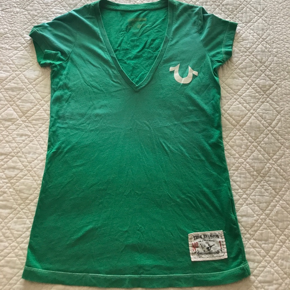 True religion v neck